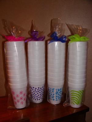 Foam Cup Packs