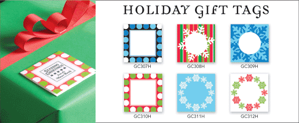 Three Designing Women Holiday Gift Tags